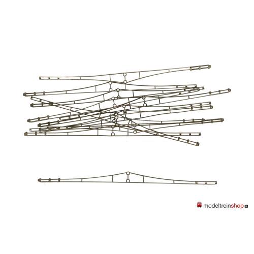 Marklin 7013 H0 Rijdraad insteek 240mm - 12 stuks - Bovenleiding - Modeltreinshop
