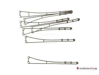 Marklin 7014 H0 Rijdraad holstuk insteek 115mm vrouwtje 7 stuks - Bovenleiding - Modeltreinshop