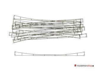 Marklin H0 7018 Bovenleiding Rijdraad 270 mm 15 stuks - Modeltreinshop