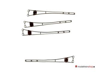 Marklin H0 7022 Onderbreekstuk 115mm - Oude type 4 stuks - Modeltreinshop