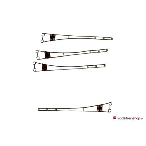 Marklin H0 7022 Onderbreekstuk 115mm - Oude type 4 stuks - Modeltreinshop