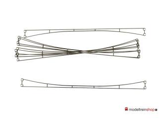 Marklin 7278 H0 Rijdraad 230mm - 7 stuks - Bovenleiding - Modeltreinshop