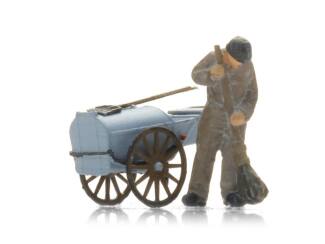 Artitec N 5160045 Straatveger met karretje - Modeltreinshop