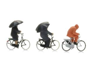 Artitec Z 5220011 Fietsers in de regen - Modeltreinshop