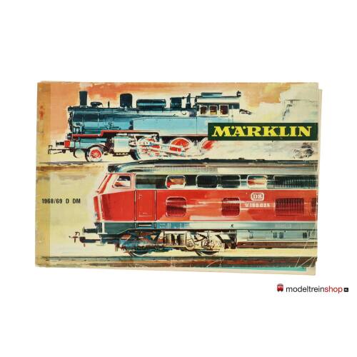 Marklin Catalogus 1968/69 Duits - Modeltreinshop