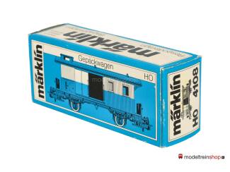 Marklin H0 4108 V1 Bagagerijtuig Pwi van de K.W.St.E. - Modeltreinshop