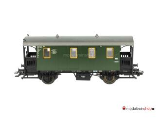 Marklin H0 4303 V1 Post en bagage wagen ehem. PwPostL bay 00 van de DB met verlichting - Modeltreinshop