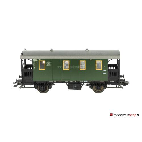 Marklin H0 4303 V1 Post en bagage wagen ehem. PwPostL bay 00 van de DB met verlichting - Modeltreinshop