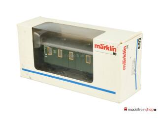 Marklin H0 4303 V1 Post en bagage wagen ehem. PwPostL bay 00 van de DB met verlichting - Modeltreinshop