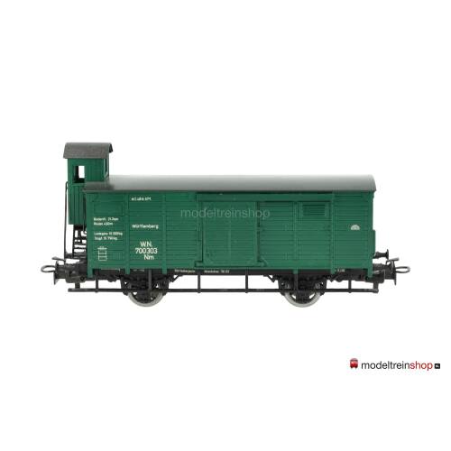 Marklin H0 4679 V02 Gesloten goederenwagen met remhuisje Nm der K.W.St.E. / Pfalz-Bahn - Modeltreinshop