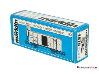 Marklin H0 4679 V02 Gesloten goederenwagen met remhuisje Nm der K.W.St.E. / Pfalz-Bahn - Modeltreinshop