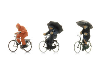 Artitec N 5160037 Fietsers in de regen - Modeltreinshop