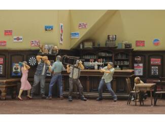 Artitec H0 5870154 Kroeggevecht 6 personen - Modeltreinshop