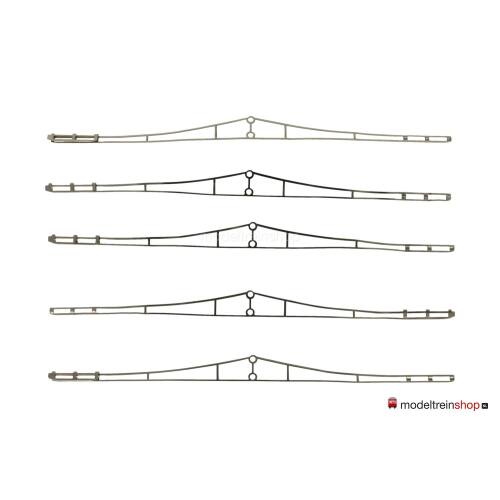 Marklin 7013 H0 Rijdraad insteek 240mm - 5 stuks - Bovenleiding - Modeltreinshop