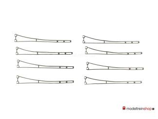 Marklin H0 7015 Rijdraad met nokstuk - bovenleiding 11,5 cm per 8 stuks - Modeltreinshop