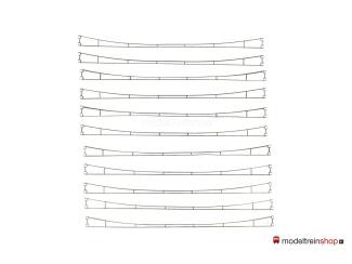 Marklin H0 7018 Bovenleiding Rijdraad 270 mm 11 stuks - Modeltreinshop
