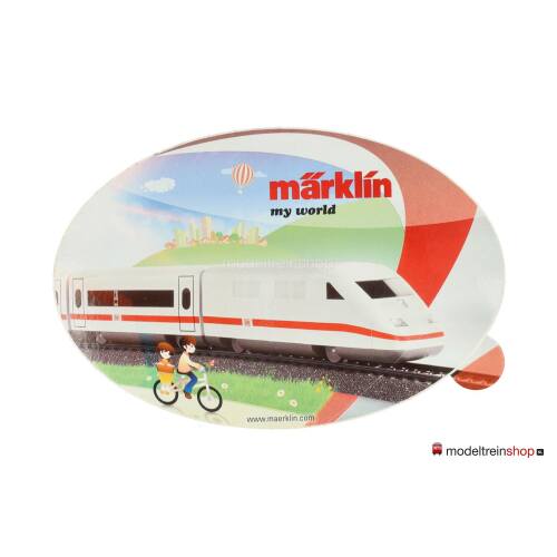 Sticker Marklin my world - ST071 - Modeltreinshop