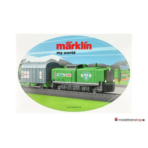 Sticker Marklin my world - ST074 - Modeltreinshop