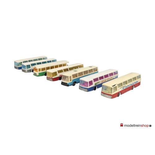 Efsi Holland/Marjorette H0 Bussen - Touringcars 7 stuks - Modeltreinshop