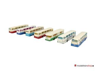 Efsi Holland/Marjorette H0 Bussen - Touringcars 7 stuks - Modeltreinshop