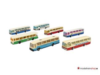 Efsi Holland/Marjorette H0 Bussen - Touringcars 7 stuks - Modeltreinshop