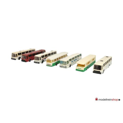 Efsi Holland/Marjorette H0 Bussen - Touringcars 7 stuks - Modeltreinshop
