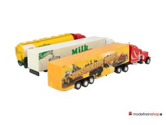 H0 vrachtwagens - 3 stuks - Modeltreinshop