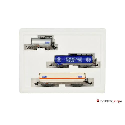 Marklin H0 4787 Set van drie ketelwagens ETRA AG van de SBB - Modeltreinshop