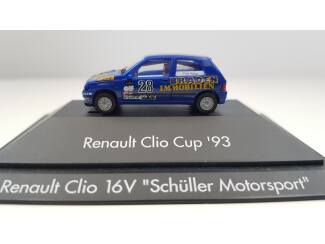 Herpa H0 035866 Renault Clio 16V Renault Clio Cup '93 Schüller Motorsport - Modeltreinshop