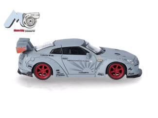 Herpa H0 87MC000008 Nissan GTR 35 '07 Grijs - Modeltreinshop