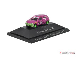 Herpa H0 035859 Renault Clio Cup '93 Renault Clio 16V "Rauch Motorsport" - Modeltreinshop