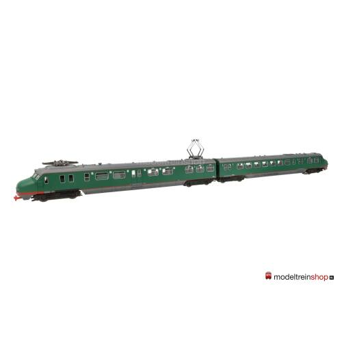 Piko H0 57321 Elektrisch treinstel Mat 54 Hondekop plan F groen met rode bies NS - Modeltreinshop