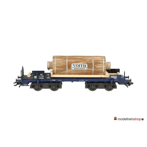 Marklin H0 48251 Lageboordwagen met papierwals Märklin-Magazin 2002 van de DB - Modeltreinshop