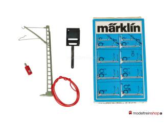 Marklin K rail H0 7512 aansluit Bovenleiding mast in ovp - Modeltreinshop
