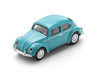 Schuco / Minimax H0 87U00033 VW Kever Turquoise - Modeltreinshop