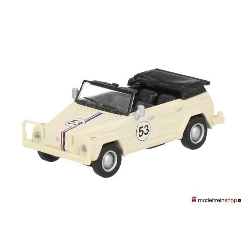 Schuco H0 VW 181 Kübelwagen Herbie #53 - Modeltreinshop