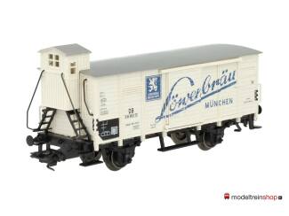 Marklin H0 48303 Gesloten Bier wagen met remhuisje Löwenbräu - Modeltreinshop