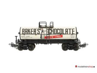 Marklin H0 4864 4 assige ketelwagen BAKER'S CHOCOLATE - Modeltreinshop