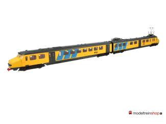 Piko H0 57323 Elektrisch treinstel Mat 54 Hondekop Plan M, geel/grijs nummer 351 NS - Modeltreinshop