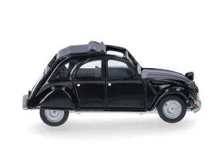 Herpa H0 027632-007 Citroën 2CV Queue zwart - Modeltreinshop