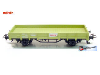 Marklin H0 29652 Lageboordwagen Claas - Modeltreinshop