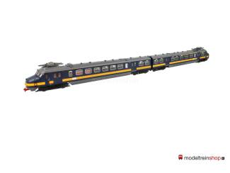 Piko H0 57373 Elektrisch treinstel Mat 57 Hondekop Benelux blauw met hardgele band A-sein NS - Modeltreinshop